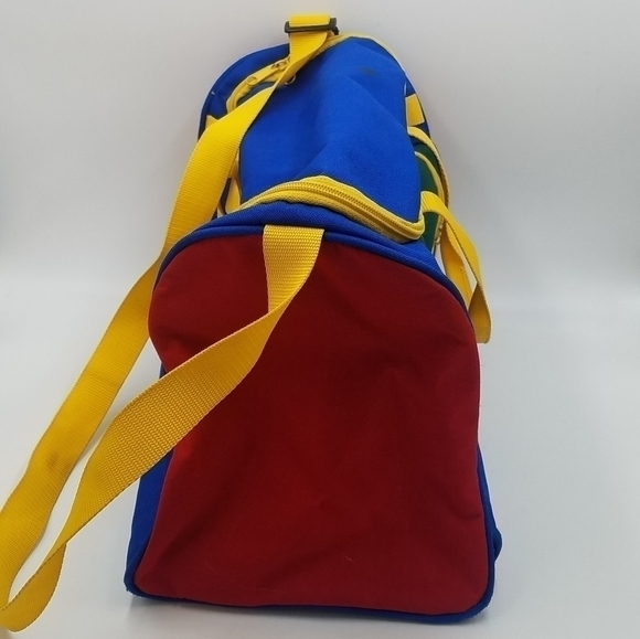 Vintage Just Like Dad Golf Bag Duffle Luggage Suitcase - Picture 4 of 8